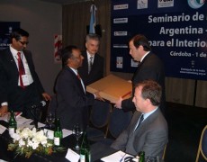 Seminario de Negocios y Encuentro empresarial Argentina-India  para el Centro del país